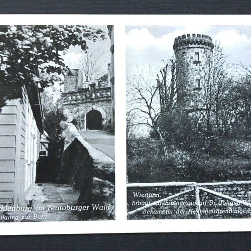Tecklenburg Teutoburger Wald Burg Aufgang Wierturm NRW Deutschland 4006691 TH