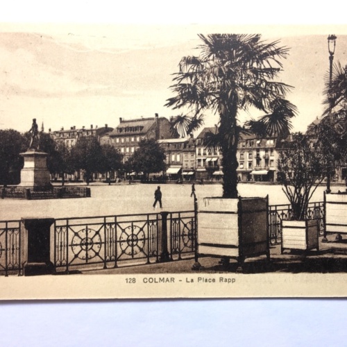 Colmar - La Place Rapp - Rap-Platz - Statue 110040 TH