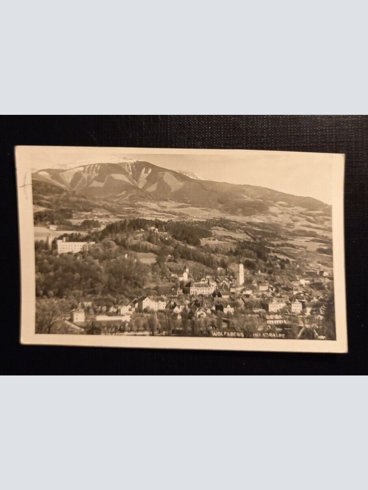 Wolfsberg Mit Koralpe Kärnten 116 Ga E