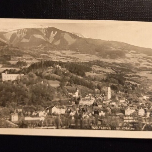 Wolfsberg Mit Koralpe Kärnten 116 Ga E