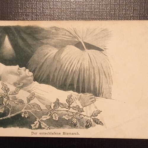Der Entschlafene Bismarck 0130 Ga E