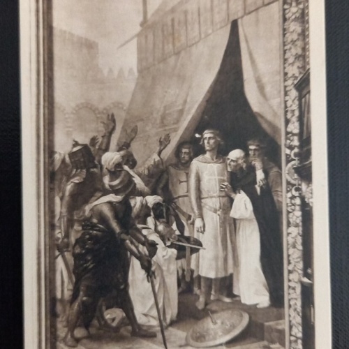 Peintures Murales Du Pantheon Saint Louis Prisonnier En Palestine 650245 Ga E