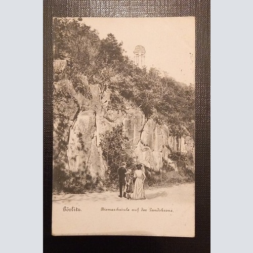 Görlitz Bismarcksäule Aud der Landskrone 101 Ga E