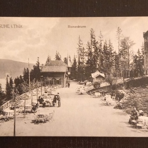 Suhl I.Thür. Bismarckturm 051 Ga E