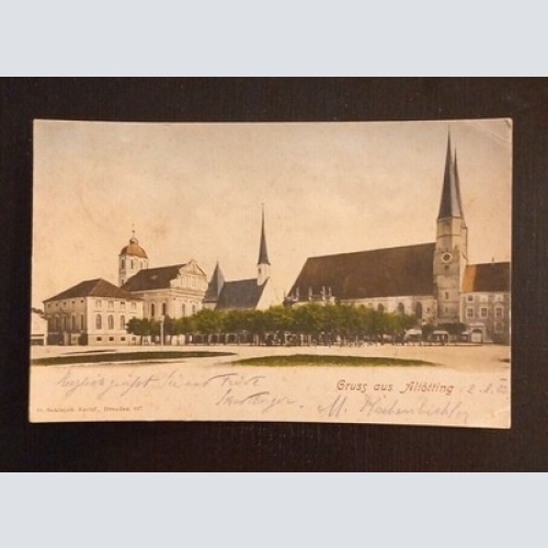 Ansichtskarte Altötting Dom 0142 Ga E