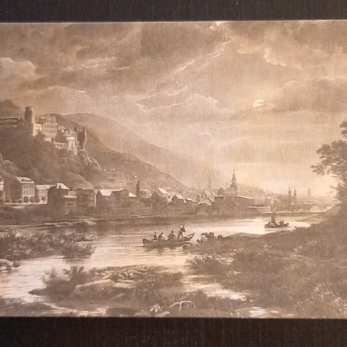 Heidelberg Von Der Ziegelhäuser Landstrasse bei Mondschein 650460 Ga E