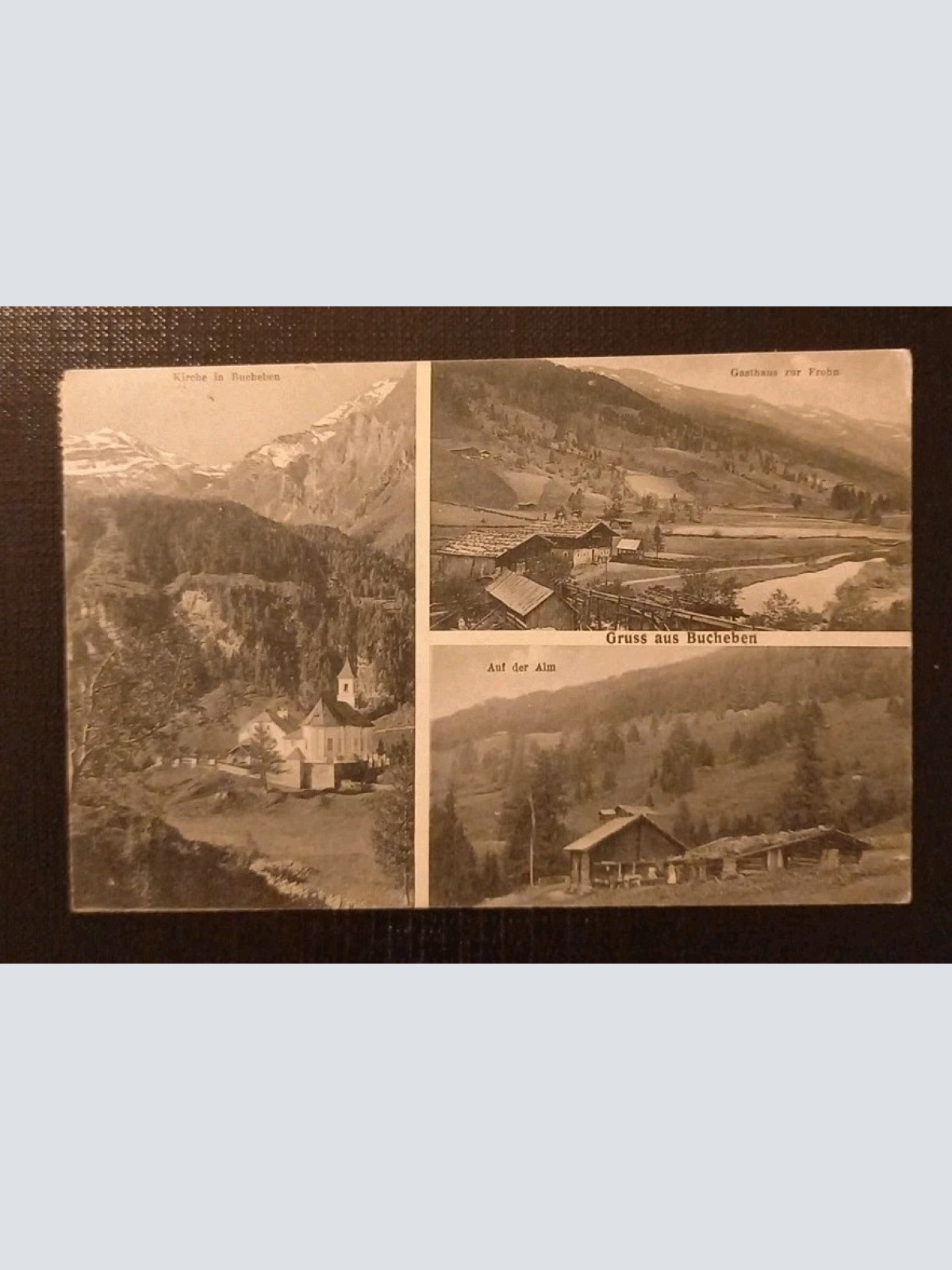 Gruss Aus Bucheben Gasthaus Rauris Saalfelden Alm Kirche Gr 410465 E