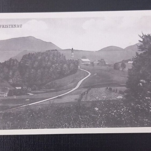 Salzburg Faistenau Kirche und Landschaft 600726A gr