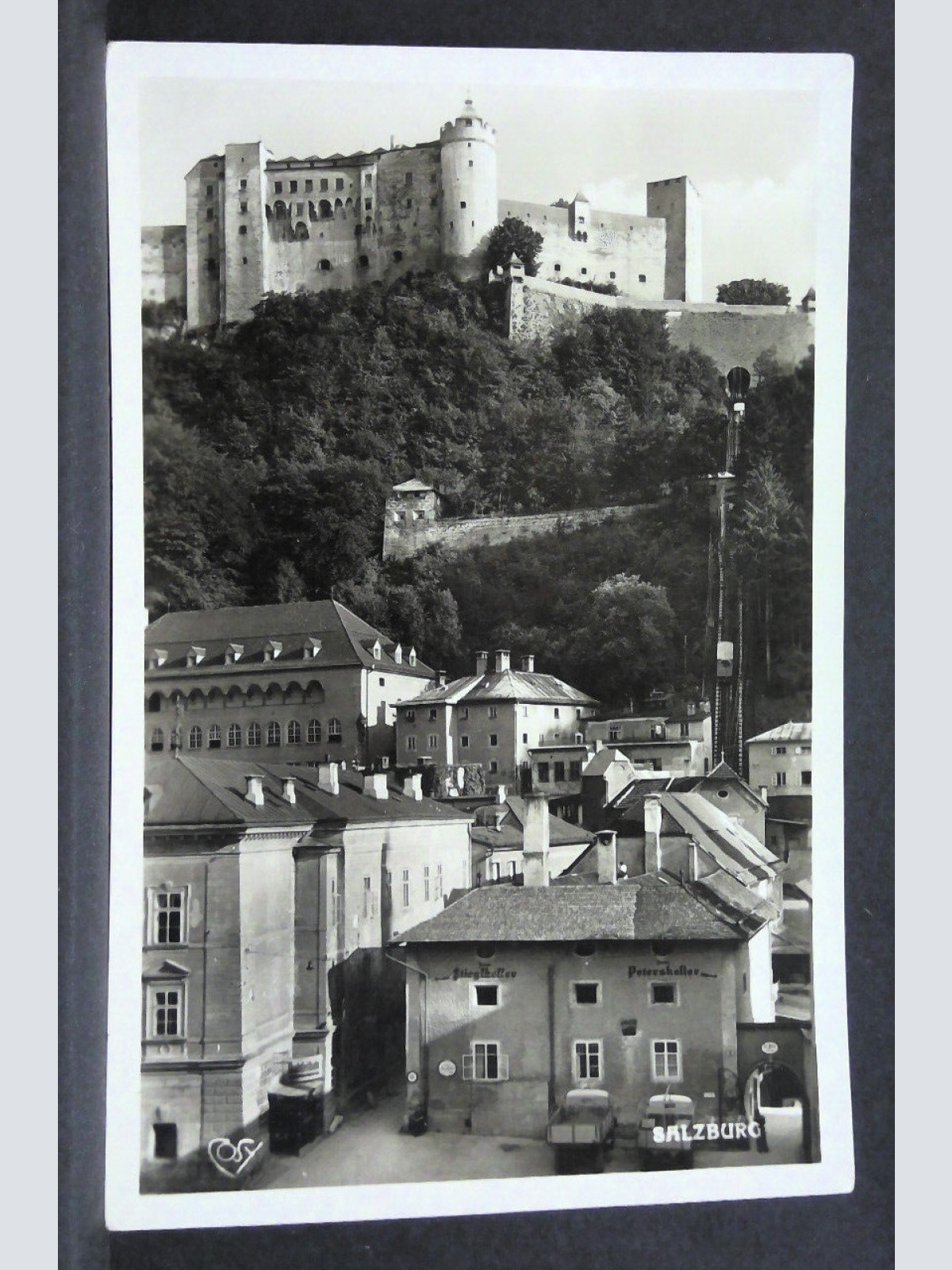 Salzburg Getreidegasse Festung Hohensalzburg JW 165423