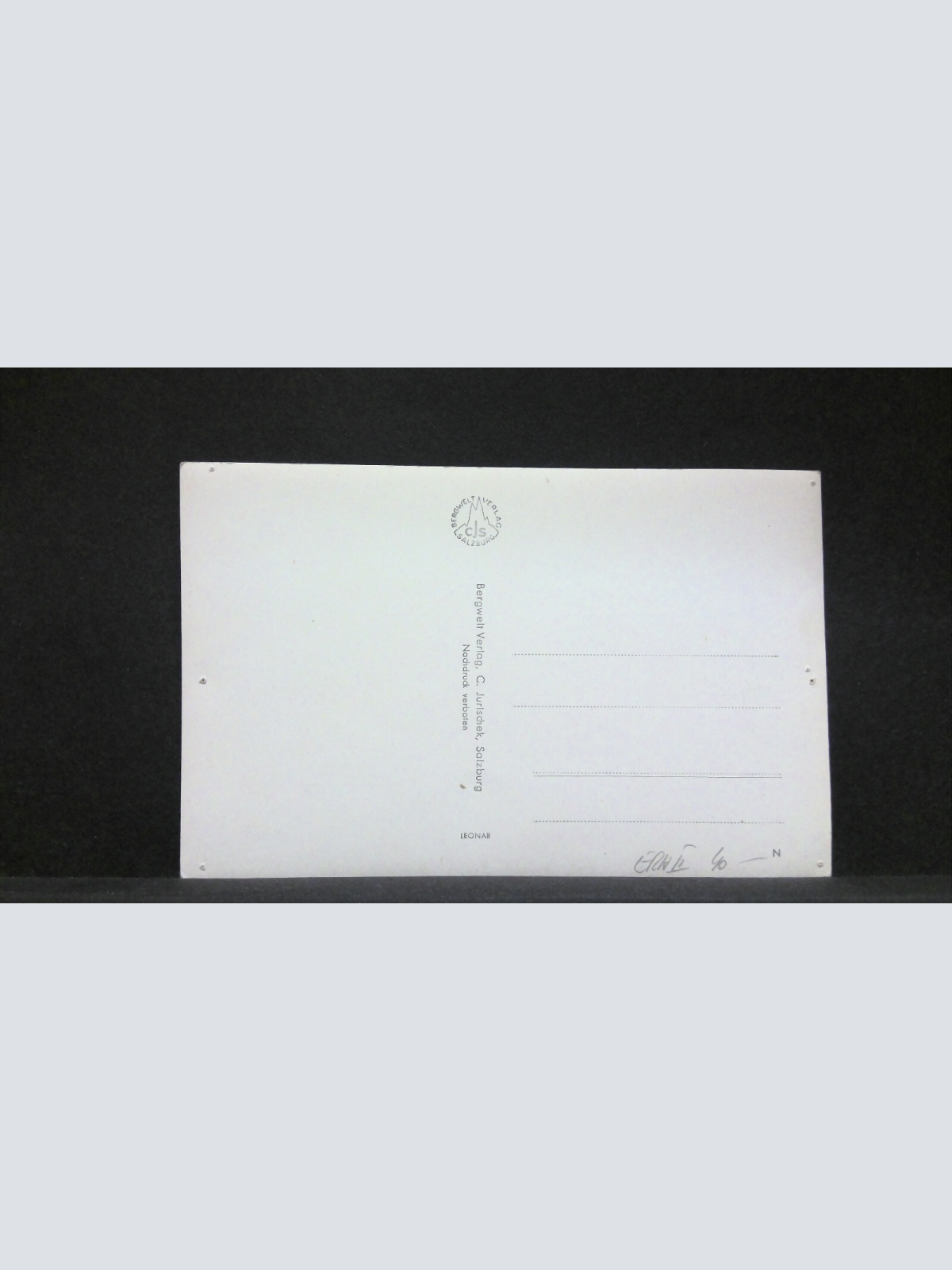 Salzburg Dreifaltigkeitskirche bei Nacht JW 6391