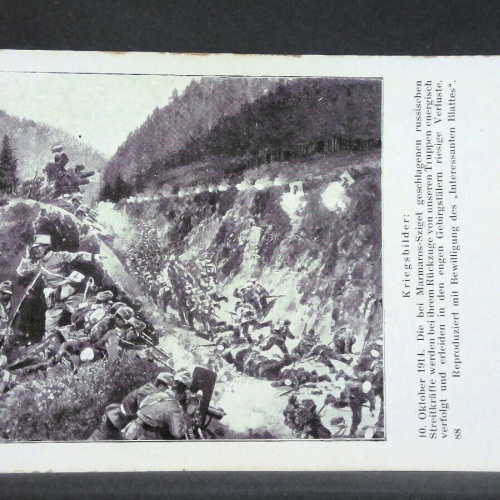 Kriegsbilder 1914 geschlagene russische Armee Österreichische Armee JW 67000