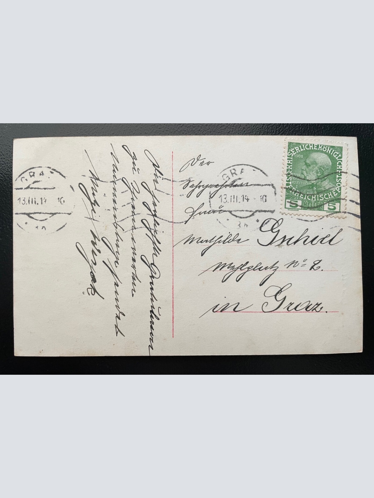 Herzlichen Glückwunsch zum Namenstage Kinder Mädchen Junge Tracht Bank 402495 TH