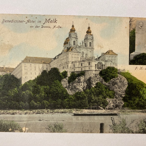 P. P. Benedictiner-Abtei in Melk an der Donau, N.-Oe. 410052 AH ShNö