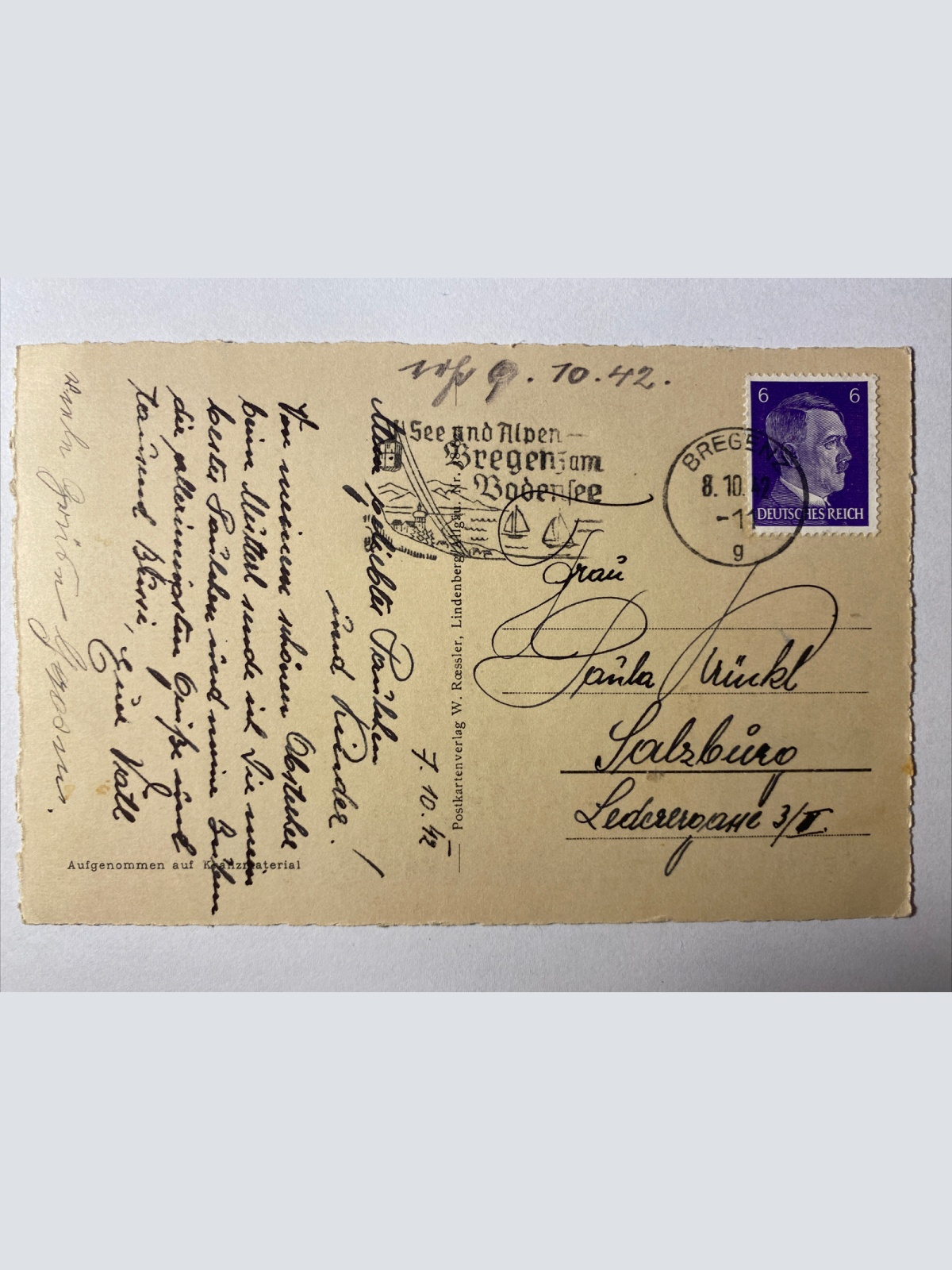 See und Alpen, Bregenz am Bodensee 400555 AH A