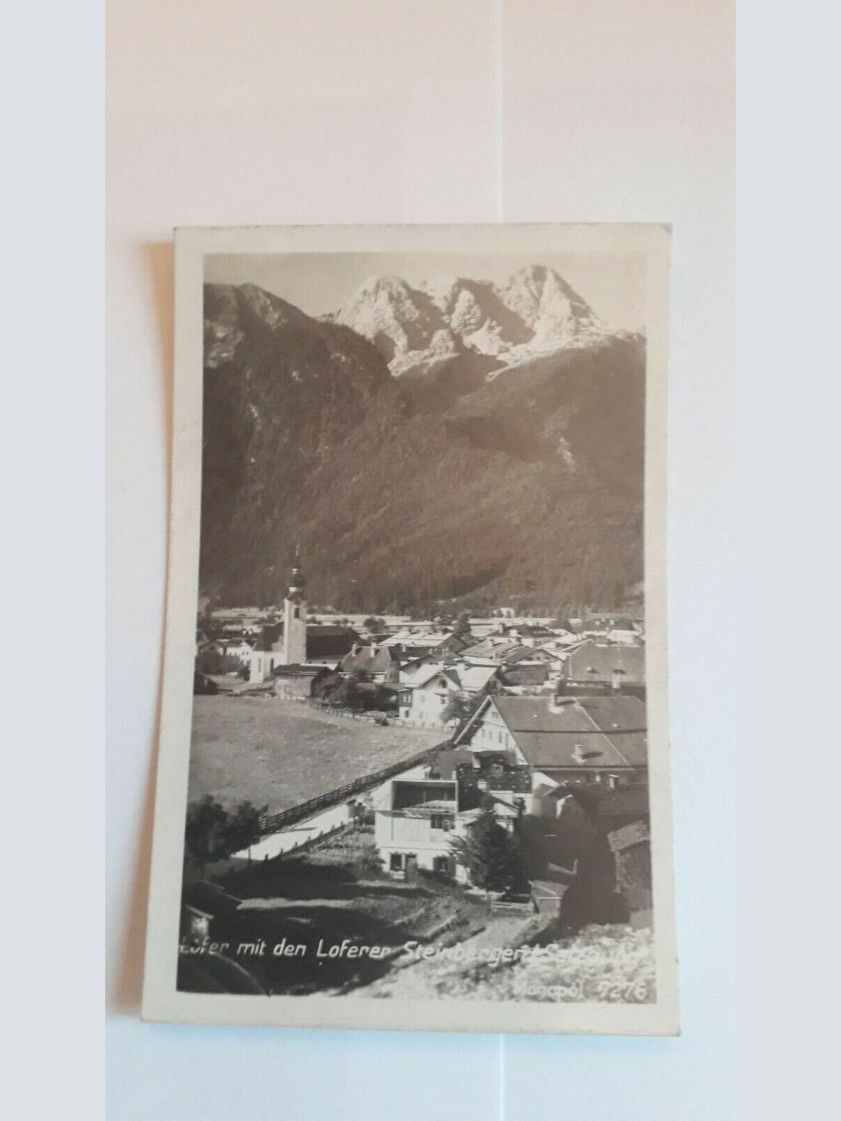 Lofer mit den Loferer Steinbergen Salzburg.25005