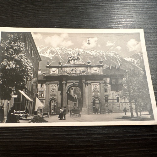 Innsbruck Tirol Haltestelle Triumphpforte Waffenfabrik  6345895 J