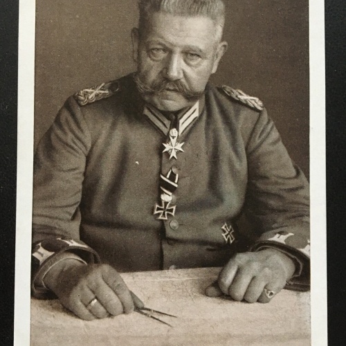 General Feldmarschall v Hindenburg Porträt Soldaten Militär Krieg 400620 TH SH1