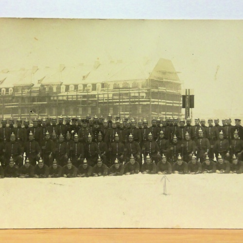 I. WK Deutsche Soldaten Großes Gruppenbild Pickelhaube JWS 50136