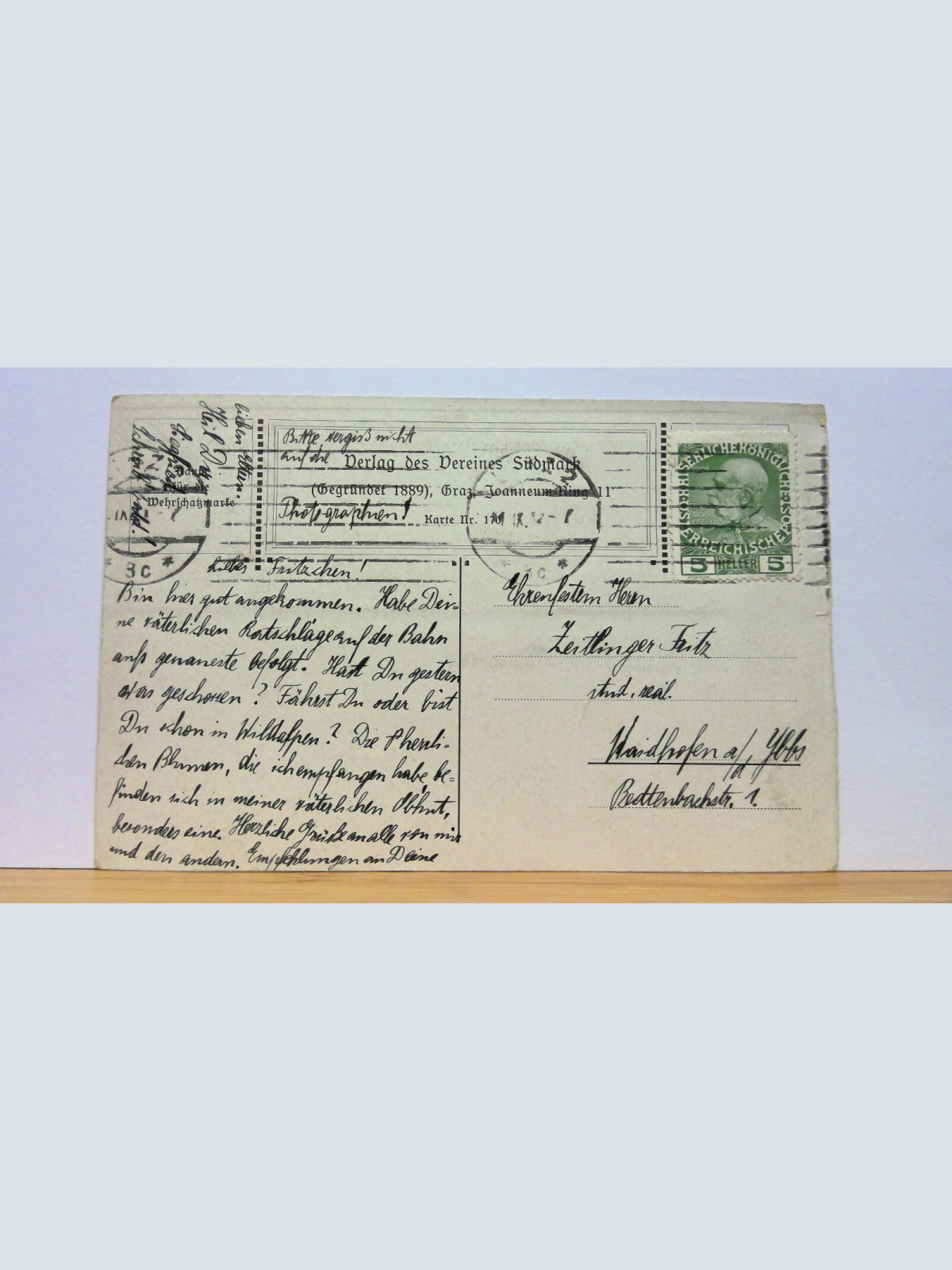 Ein Schützenfestzug in Tirol Südmark JWS 50140 E