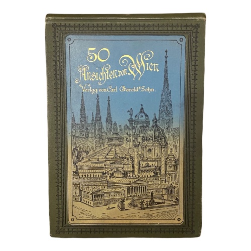 896 Carl Gerolds Sohn Verlag 50 ANSICHTEN VON WIEN HC VIELE ABBILDUNGEN