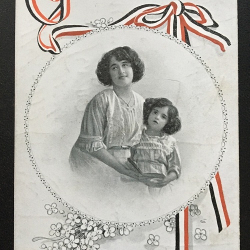 Gott schütze dich! - Frau mit Kind - Soldaten Militär Krieg 400661 TH