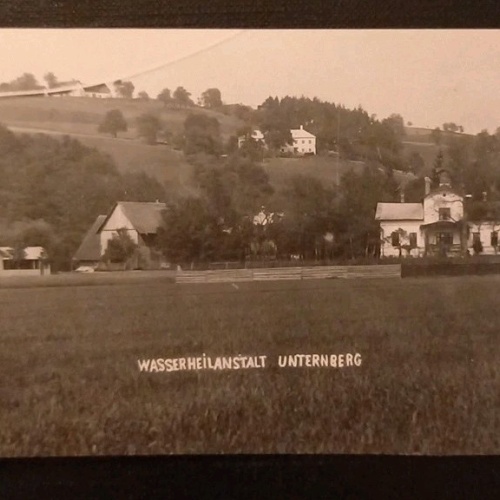 Wasserheilanstalt Unternberg Purgstall  Gr 410478 A