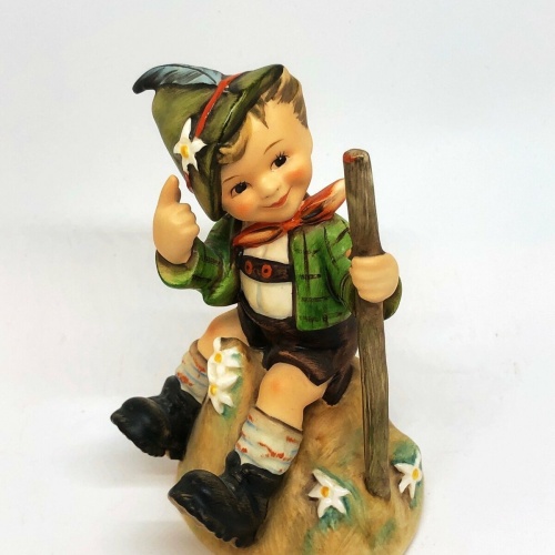 Ich hab's erreicht Hummel Figur Hummelfigur Goebel Model Nr. 315 Bergsteiger
