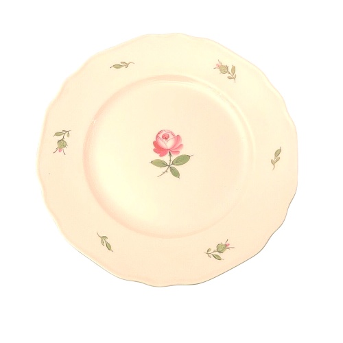 Augarten Porzellan kleiner Teller flach 20cm 62/5089/137  Wiener Rose R0030