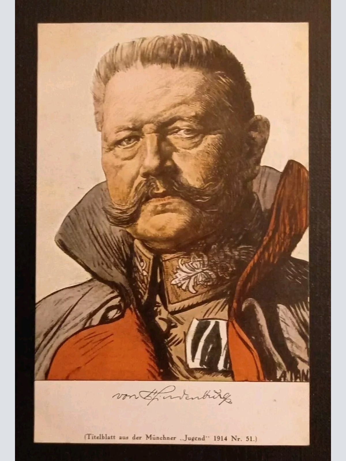 Hindenburg Porträt 741321gr I