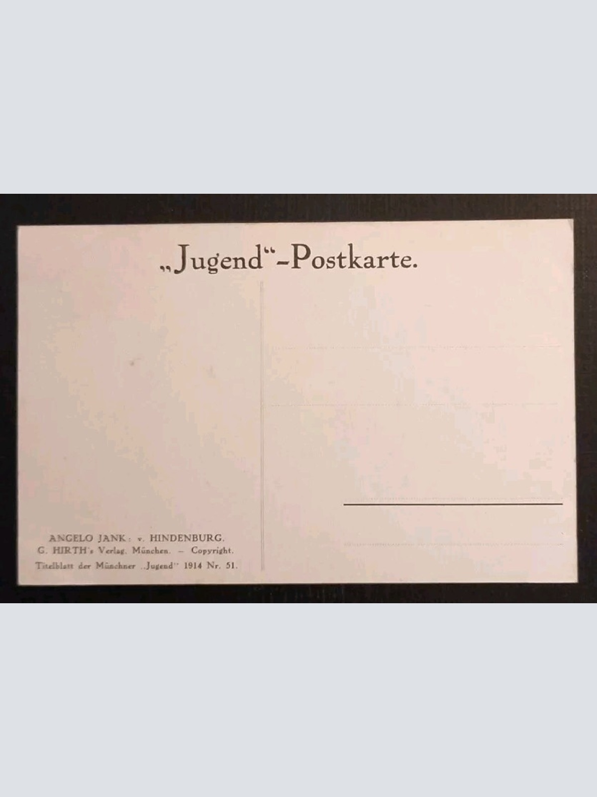 Hindenburg Porträt 741321gr I