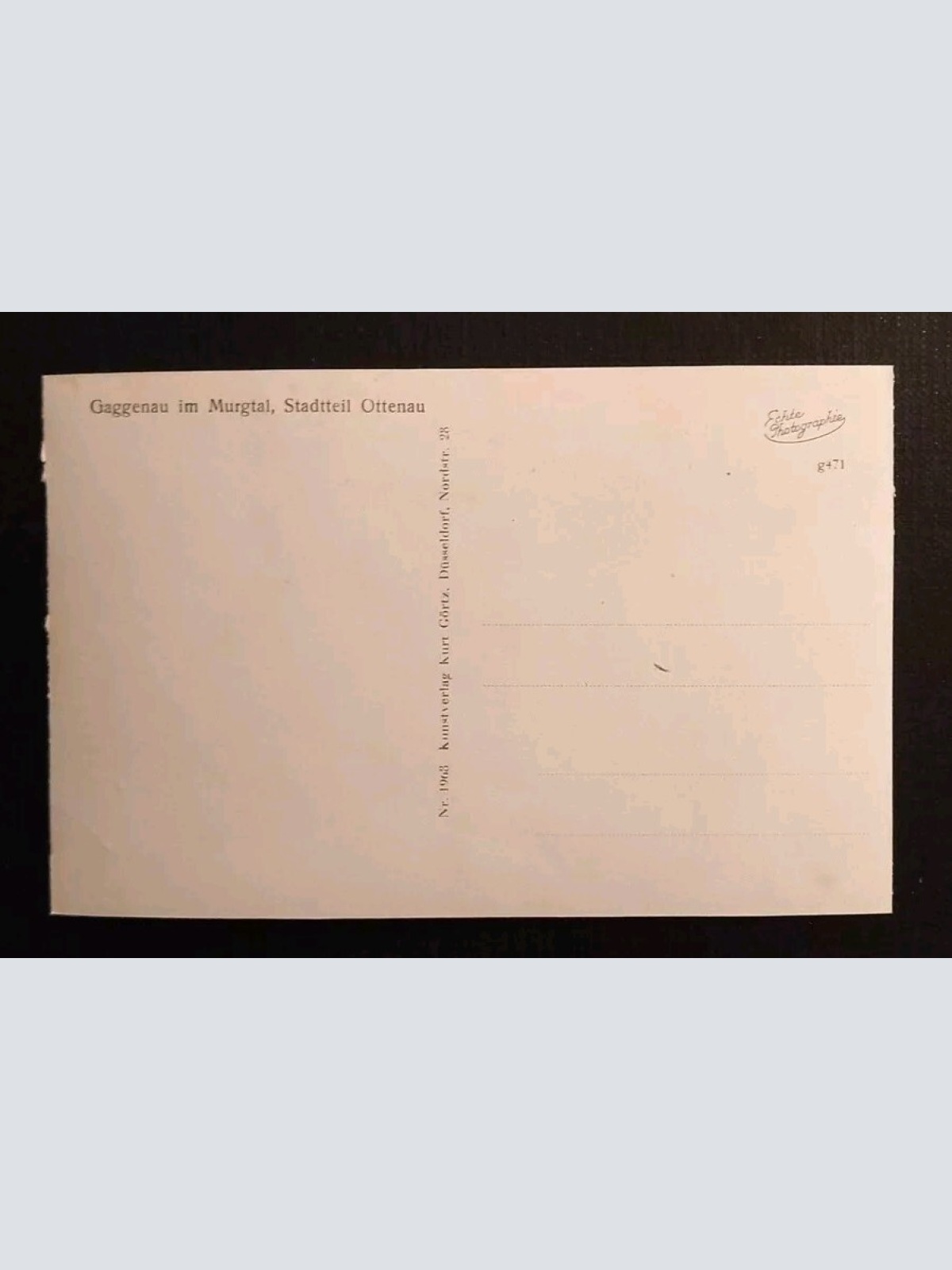 Gaggenau Im Murgtal Stadtreil Ottenau 180251 gr I