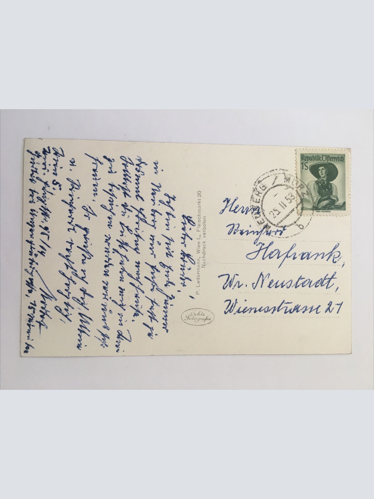 Sommerfrische Neuberg a. d. Mürz, geg. Schneealpe, Stmk 30050 RU ShST