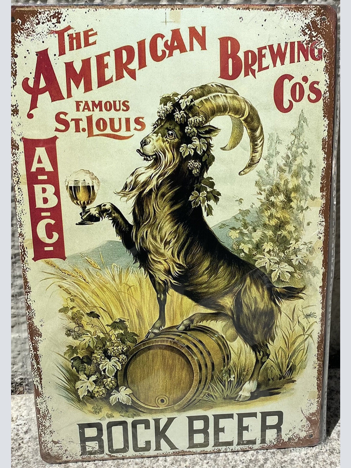 The American Brewing Co’s St. Louis Schild 30x20 70022