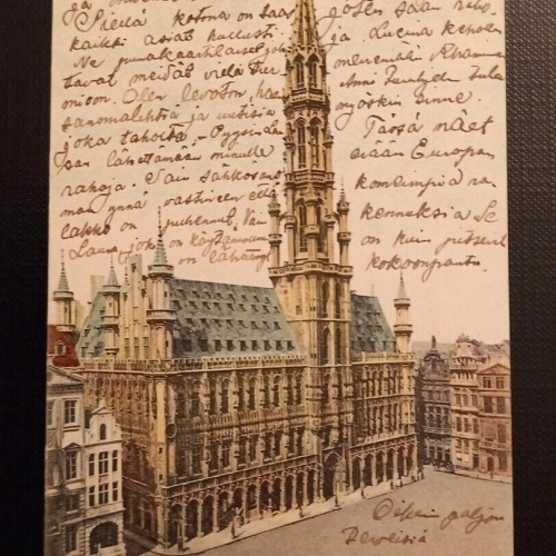 Ansichtskarte Belgien Bruxelles L Hotel de Ville 118053 Ga E