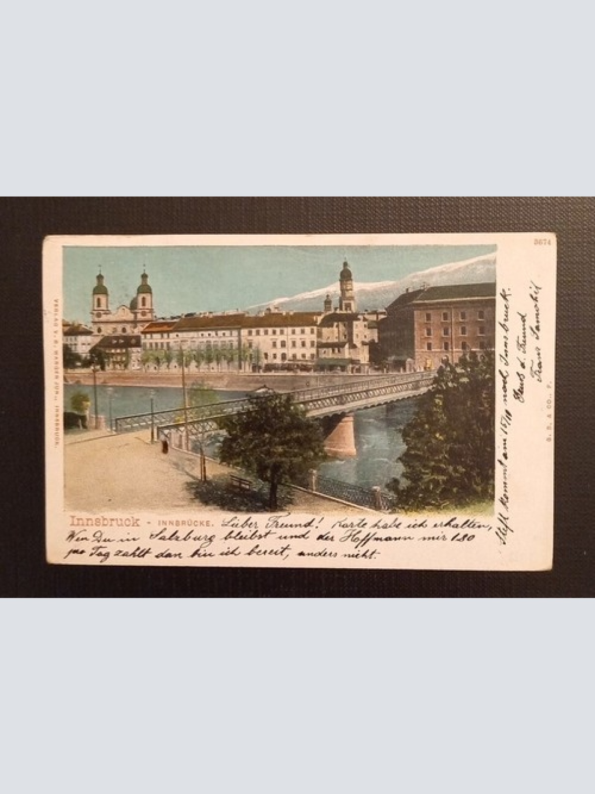 Innsbruck Innbrücke 118058 Ga E