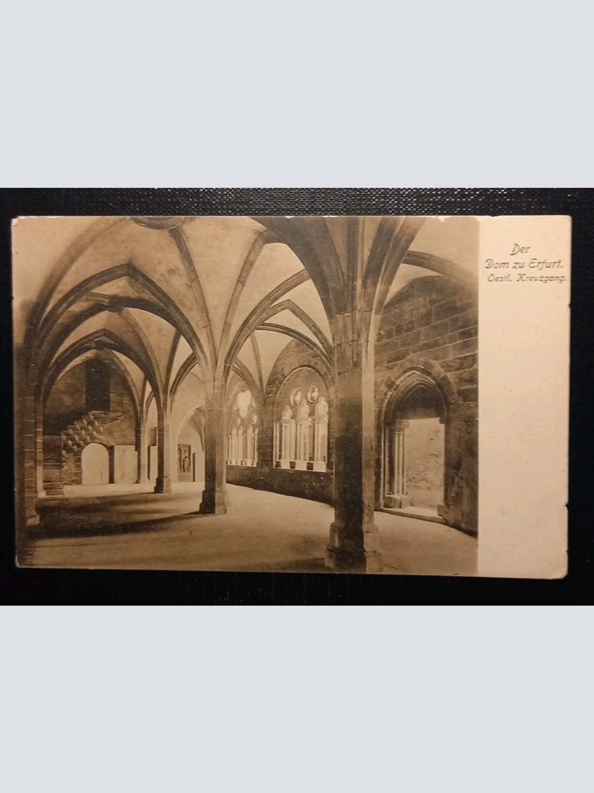 Erfurt Der Dom Östl. Kreuzganf 40097 Gr