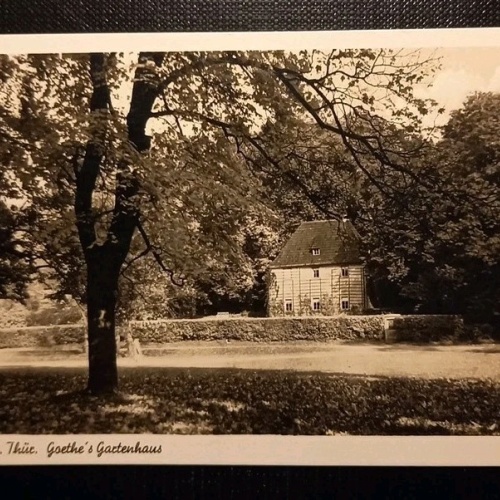 Weimar Goethes Gartenhaus Gr