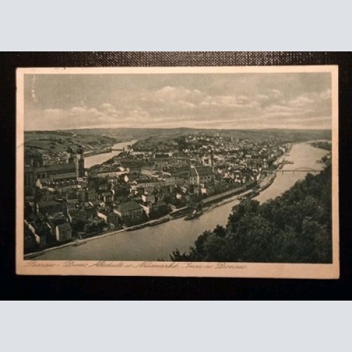 Passau Dom Altstadt Neumarkt Inn U Donau Gr
