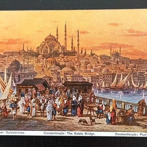 Konstantinopel Galatbrücke 8405 Gr