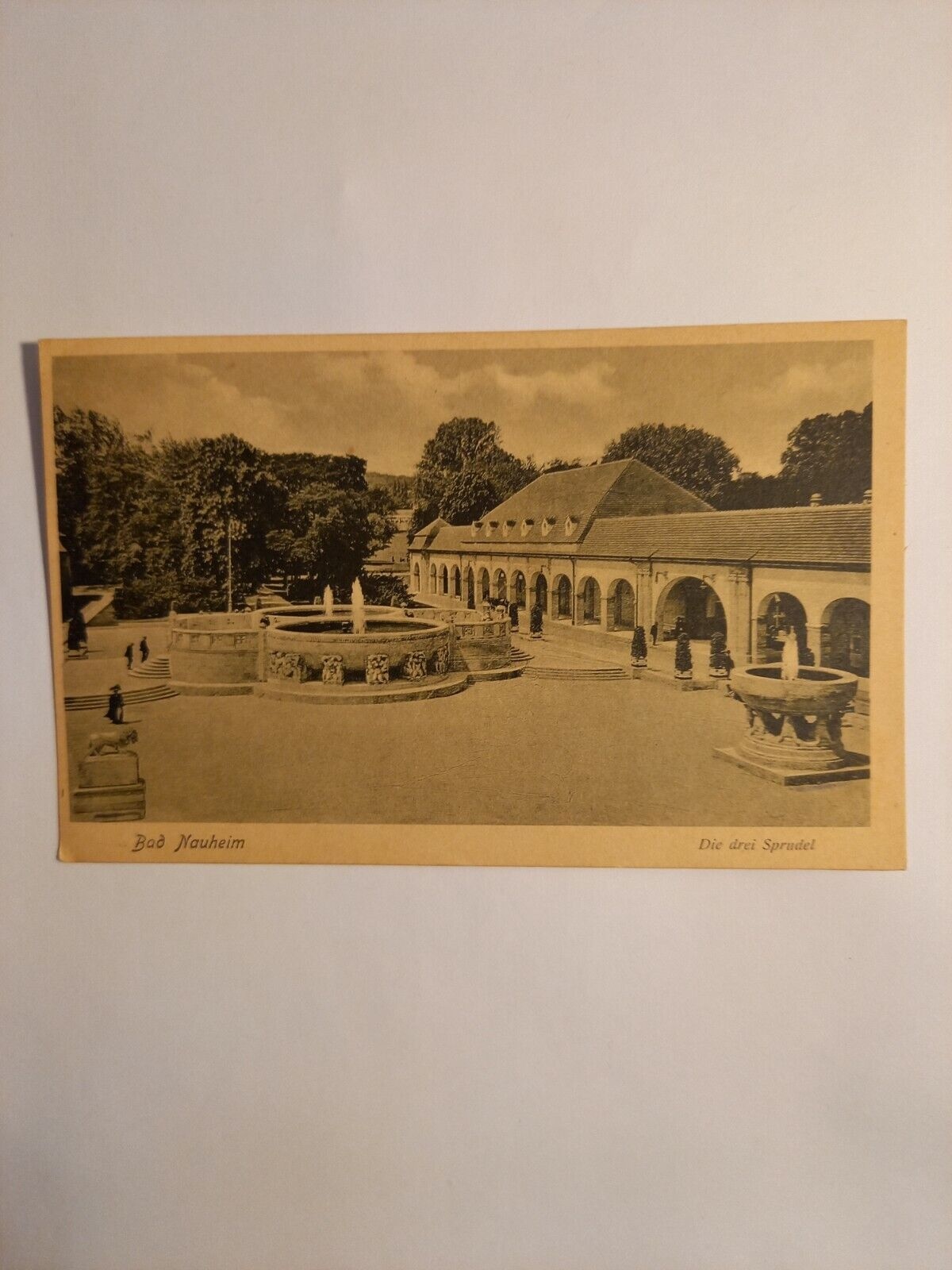 Bad Nauheim, die drei Sprudel 40052 GR