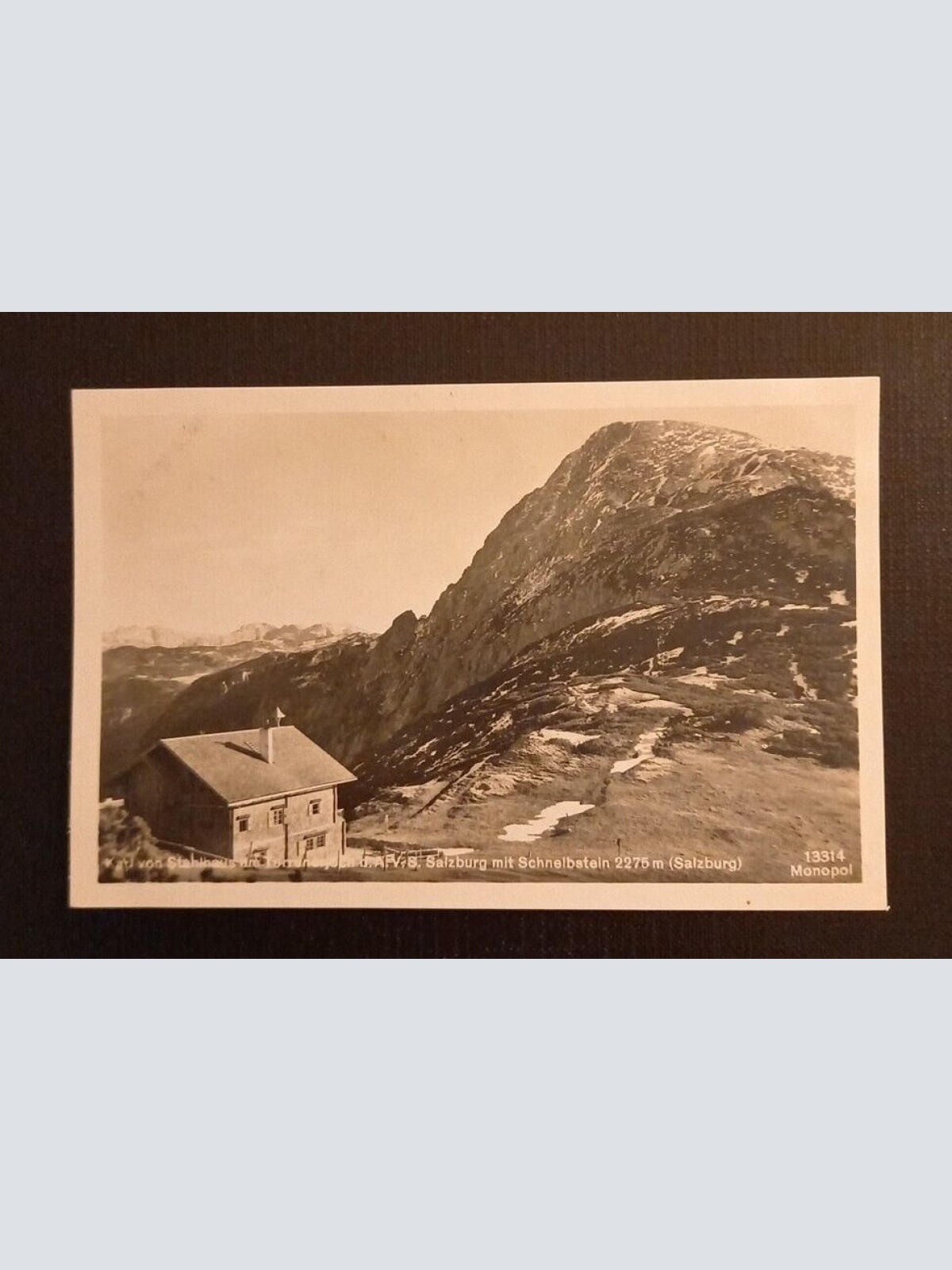 Karl Von Stahlhaus Mit Schneibstein 76415 H