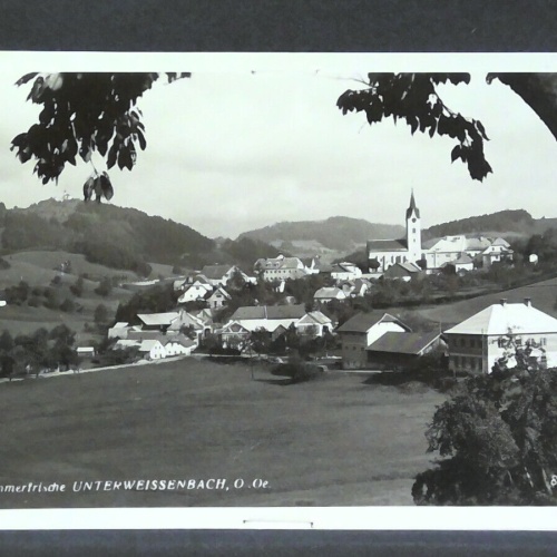 Sommerfrische Unterweißenbach Oberösterreich JW 500165 F
