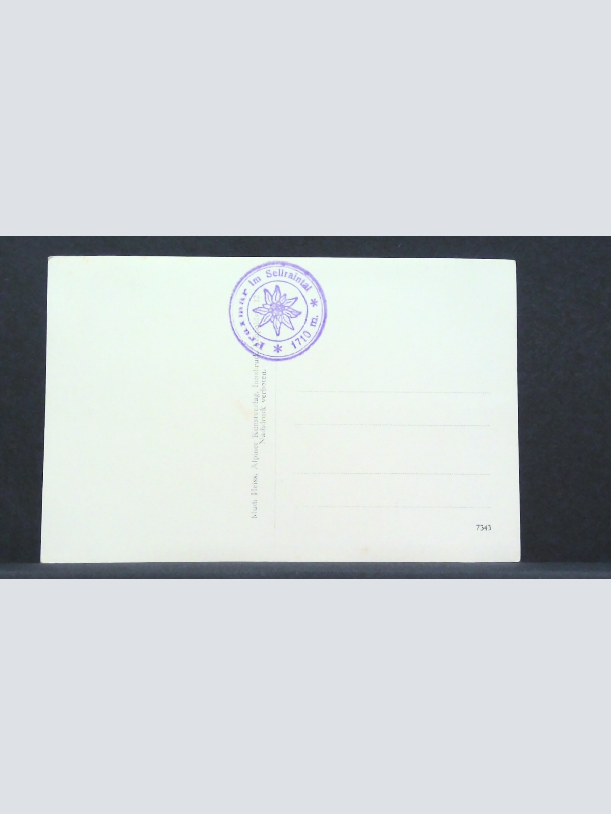 Praxmar Tirol Kapelle JW 00218 F