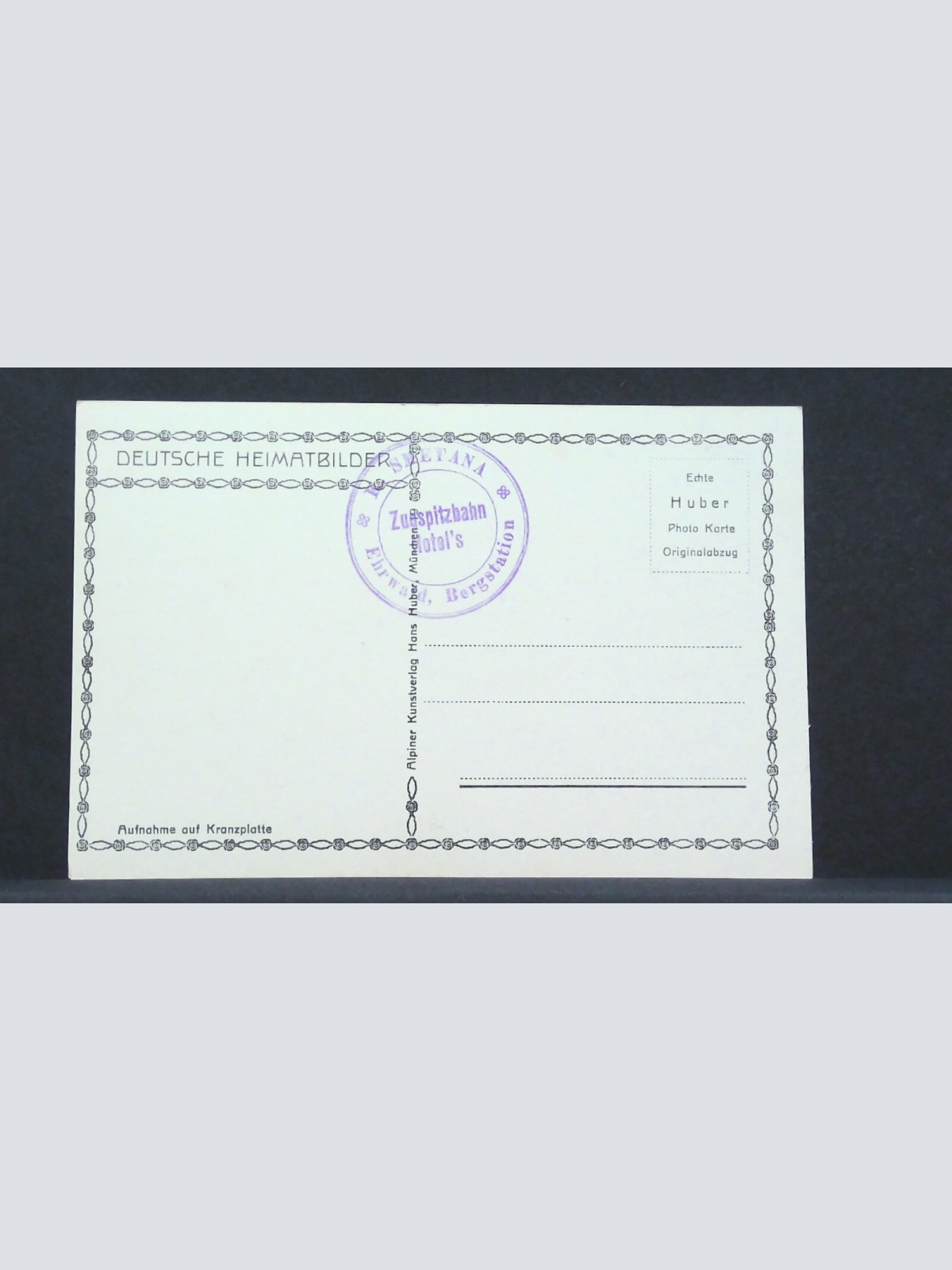 Zugspitzbahn Seilbahn Gondel JW 00238 F