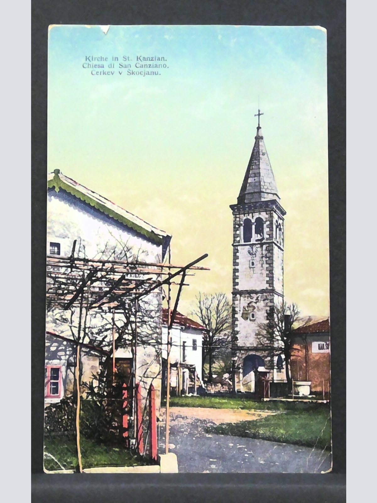 Kirche in St Kanzian Gemälde JW 00228 F