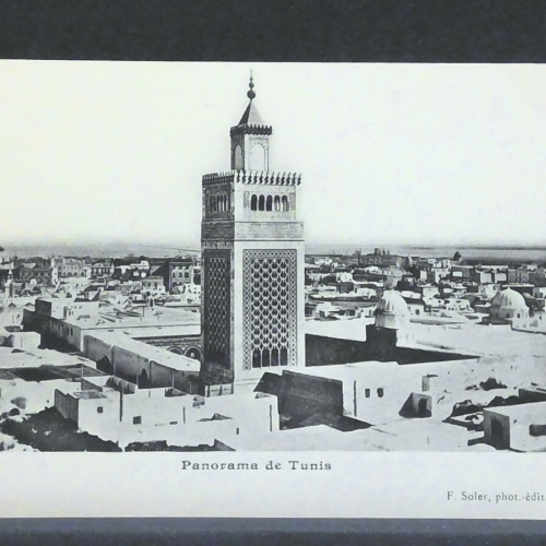 Panorama de Tunis Tunesien JW 410176 F