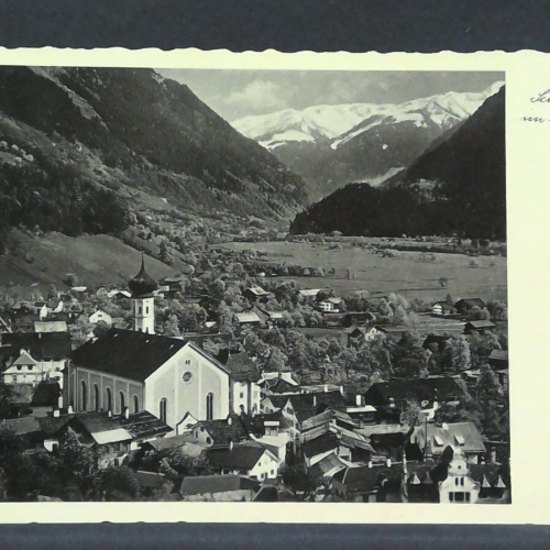 Schrums im Montafon gegen die Silvrettagruppe Vorarlberg JW 0169 F