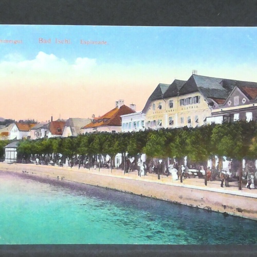 Bad Ischl Salzkammergut Oberösterreich Esplanade JW 650253 F