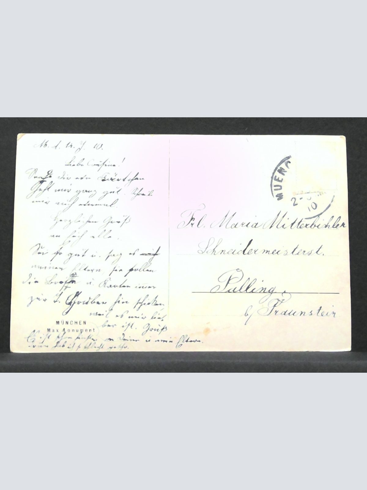 Max Monument München JW 410227 F