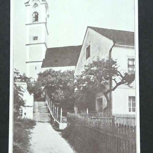 Anton Bruckners Geburtshaus und Kirche in Ansfelden Oberösterreich JW 0164 F